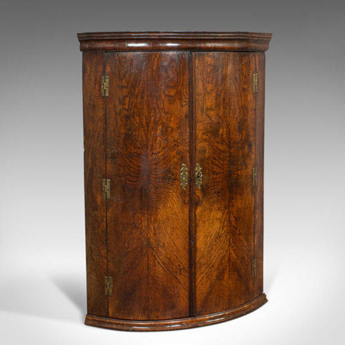 Antique Bow Front Cupboards - 42 items for sale on sellingantiques.co.uk