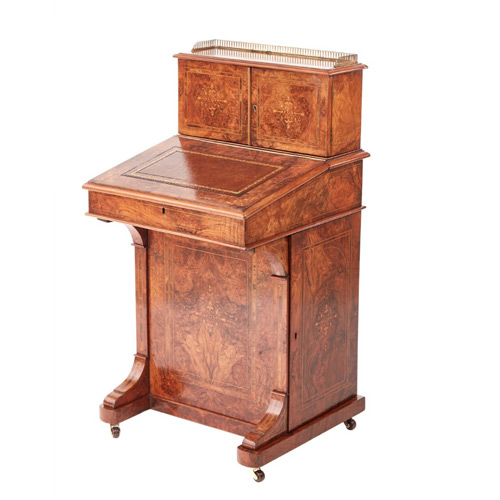 Antique Burr Walnut Desk - 92 items for sale on sellingantiques.co.uk