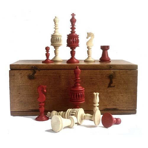 Antique Chess - 36 items for sale on sellingantiques.co.uk