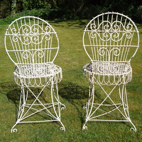 Antique Garden Chairs - 1 items for sale on sellingantiques.co.uk
