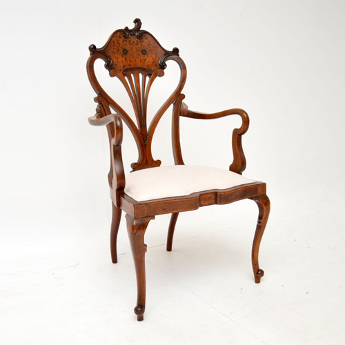 Antique Inlaid Chairs - 130 items for sale on sellingantiques.co.uk