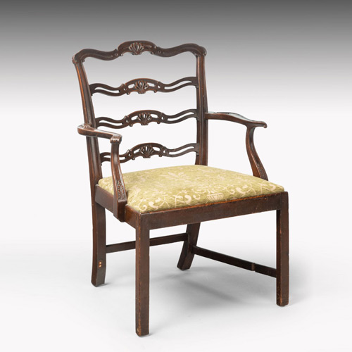 Antique Ladderback Chairs - 21 items for sale on sellingantiques.co.uk