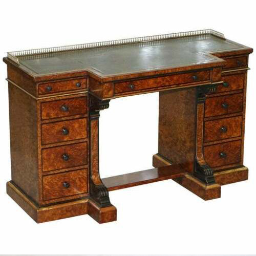 Antique Library Desks - 13 items for sale on sellingantiques.co.uk