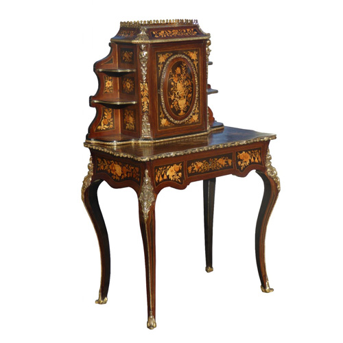 Antique Marquetry Bureau - 50 items for sale on sellingantiques.co.uk