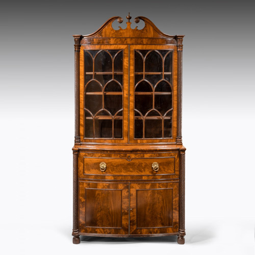 Antique Secretaire Bookcases - 80 items for sale on sellingantiques.co.uk