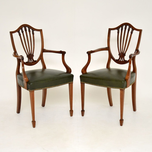 Antique Shield Back Chairs - 20 items for sale on sellingantiques.co.uk