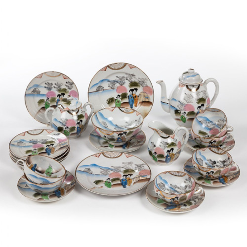 Antique Tea Service - 3 items for sale on sellingantiques.co.uk