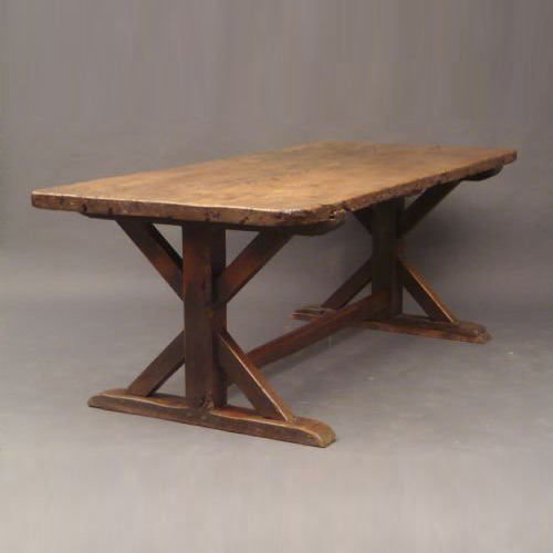 Antique Trestle Tables - 44 items for sale on sellingantiques.co.uk
