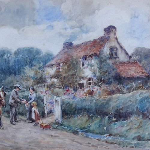 Antique Watercolours - 1017 items for sale on sellingantiques.co.uk