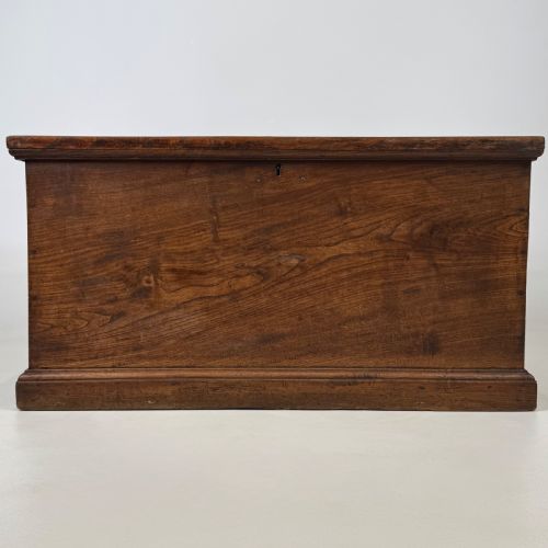 ANTIQUE 19TH CENTURY FINE QUALITY BLANKET BOX IN OAK