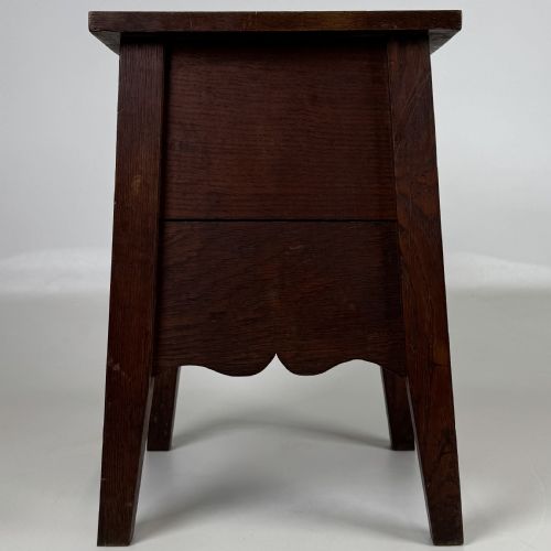 ANTIQUE 20TH CENTURY GOOD QUALITY STORAGE BOX IN OAK