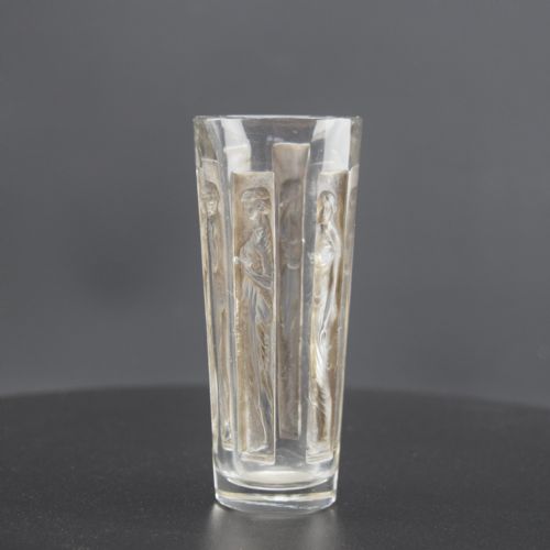 RENE LALIQUE SIX FIGURINE SHOT GLASS C1911