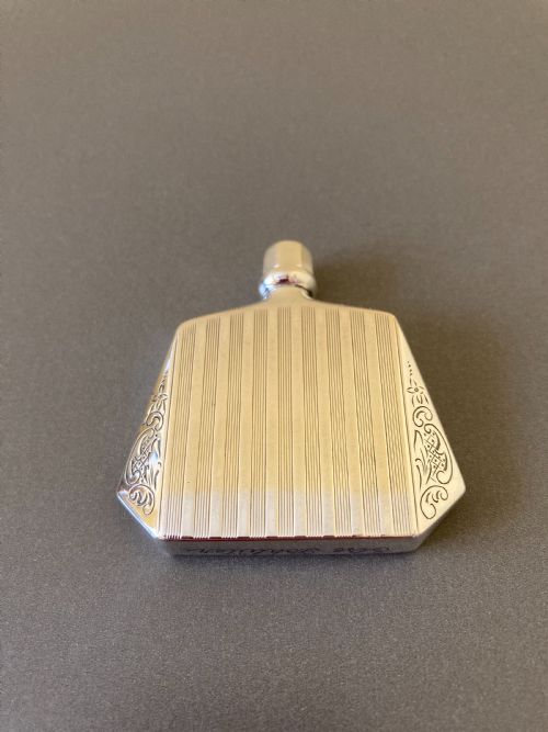 RARE DANISH SILVER ART DECO MINIATURE SCENT BOTTLE 1930S
