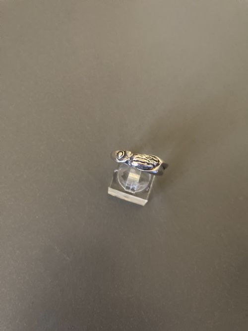 GEORG JENSEN DANISH SILVER RING BY OLE KORTZAU - ADDITIONAL PHOTO 1