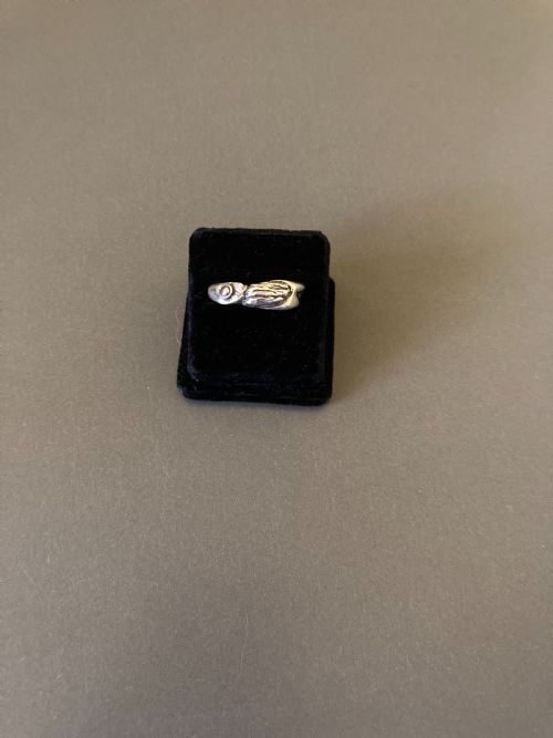 GEORG JENSEN DANISH SILVER RING BY OLE KORTZAU - ADDITIONAL PHOTO 2