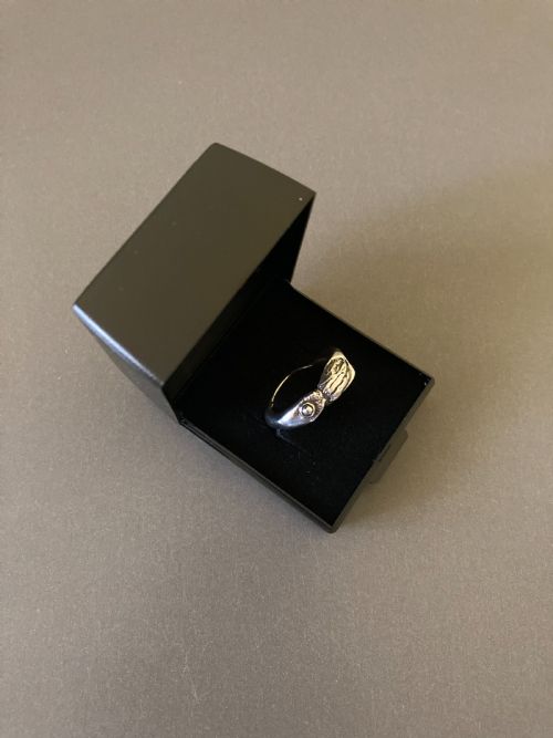 GEORG JENSEN DANISH SILVER RING BY OLE KORTZAU - ADDITIONAL PHOTO 5