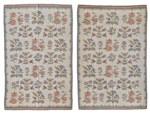 PAIR OF BESSARABIAN KILIMS