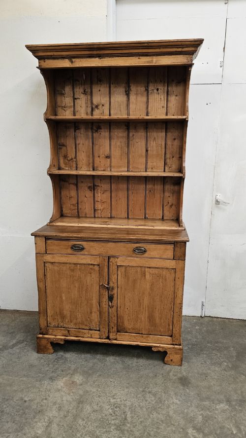 ENGLISH PINE TWO PART DRESSER