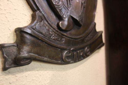 LARGE BRONZE IRISH PLAQUE - ADDITIONAL PHOTO 1