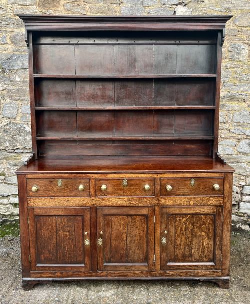 GEORGIAN WELSH OAK DRESSER
